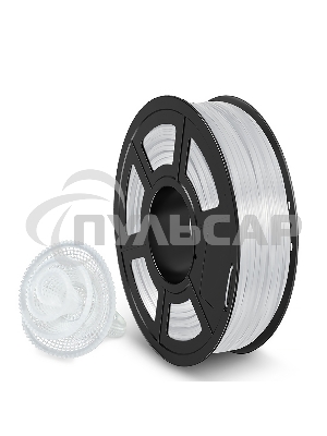 Филамент NVPRINT TPU Trans. White для 3D печати диаметр 1.75мм длина 165 метров масса 0,5 кг