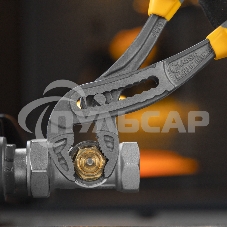 Клещи переставные, трехкомпонентные рукоятки 240 мм Denzel