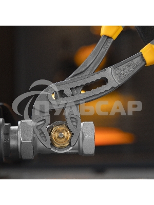 Клещи переставные, трехкомпонентные рукоятки 240 мм Denzel