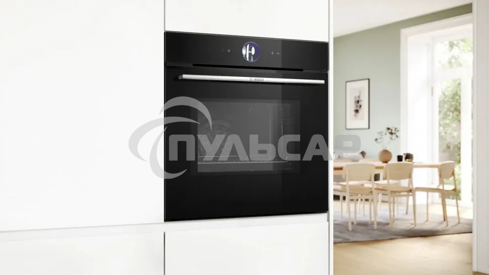 Духовой шкаф электрический Bosch Serie 8 HMG776NB1 черный