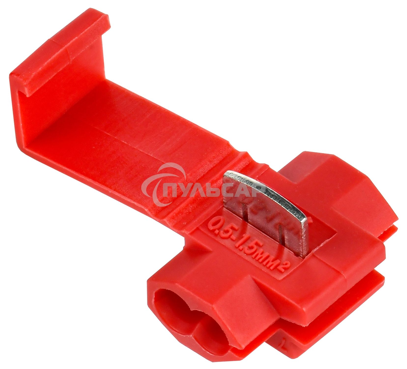 Зажим прокалывающий ответв. ЗПО-1 0.5-1.5кв.мм красн. (уп.100шт) ИЭК UMR-10-3-100