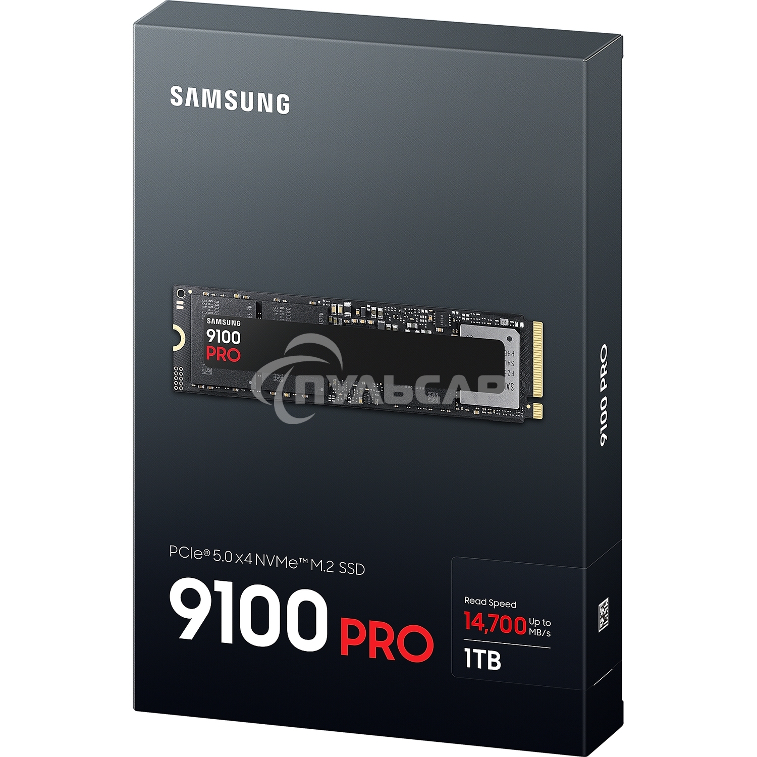 Накопитель SSD 1Tb Samsung 9100 PRO, M.2, PCI-E 5.0 x4, TLC 3D NAND [R/W - 14800/13400 Mb/s]