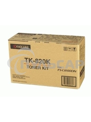 Картридж лазерный Kyocera-Mita TK-820K черный для FS-C8100DN 15000стр.