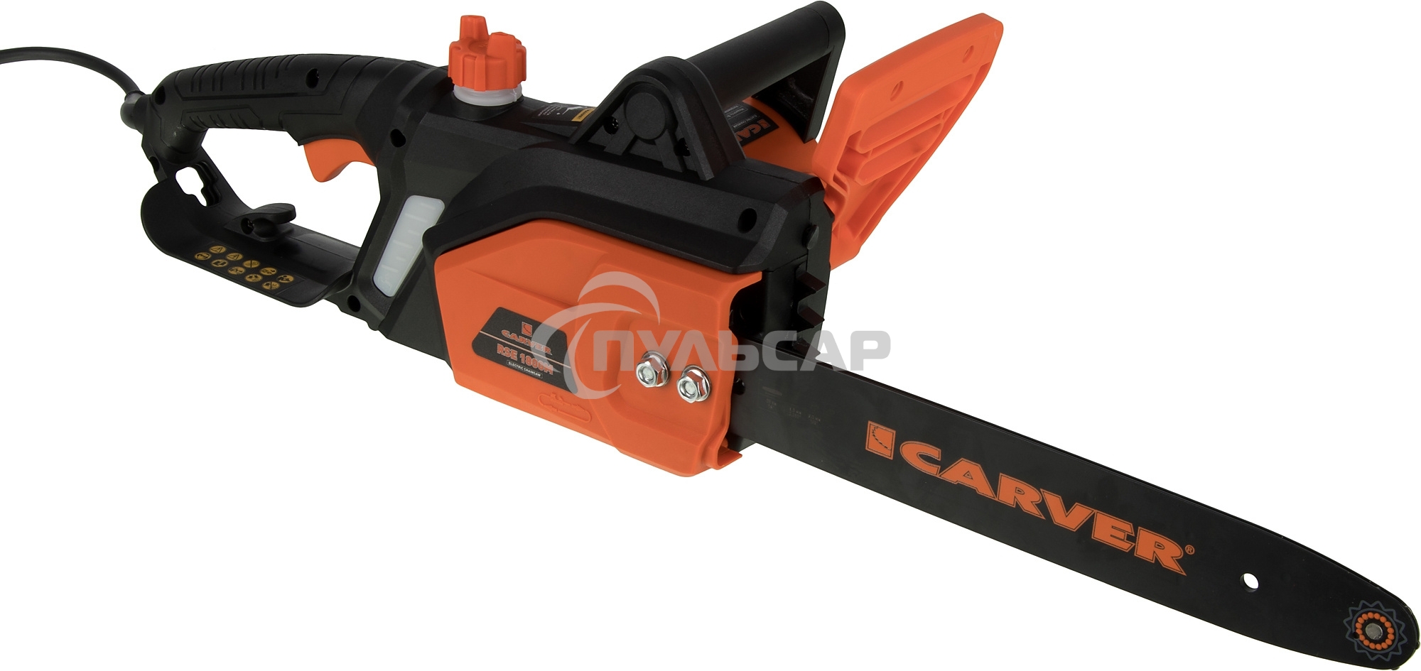 Электрическая цепная пила Carver RSE-1800М 1800Вт 2.4л.с. дл.шин.:14
