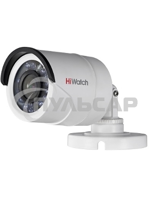 Камера видеонаблюдения аналоговая HiWatch DS-T200 (B) 3.6-3.6мм HD-CVI HD-TVI цветная корп.:белый (DS-T200 (B) (3.6 MM))