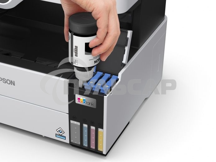 МФУ струйное Epson L6490 (C11CJ88405), A4, цветной, печ. до 17 стр/мин. (ч/б) до 9.5 стр/мин. (цвет), 1200 x 4800 dpi (печать) 1200x2400dpi (скан.), USB, RJ-45, Wi-Fi