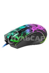 Мышь проводная Defender Bulletstorm GM-928 черный, 7200 dpi, USB, кнопки - 7