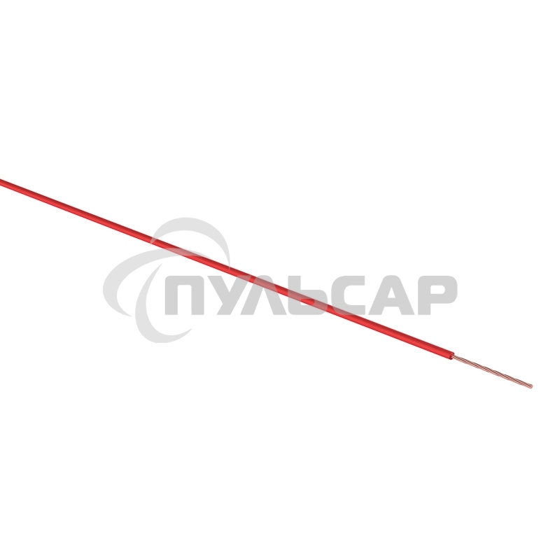 Провод автомобильный ПГВА/ПВАМ Rexant 1х0,75 мм красный, мини-бухта 5 метров