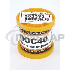 Припой ПОС-40 диаметр 2 мм с канифолью 100 гр Припой ПОС-40 диаметр 2 мм с канифолью 100 гр