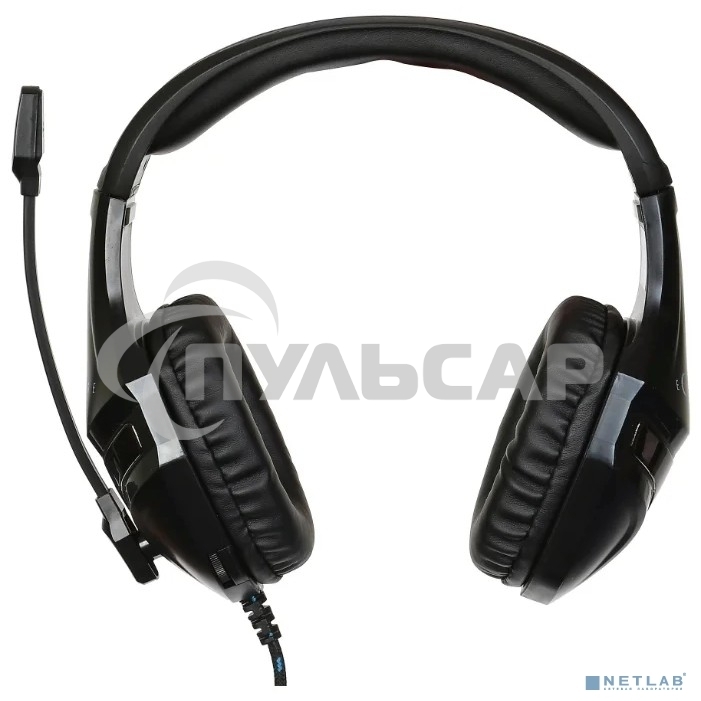 Наушники с микрофоном Oklick HS-L370G ECLIPSE черный 1.9м мониторы оголовье