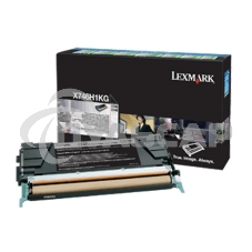 Картридж лазерный LEXMARK черный для Lexmark X746de\nLexmark X748de\nLexmark X748dte 12к