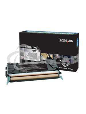 Картридж лазерный LEXMARK черный для Lexmark X746de\nLexmark X748de\nLexmark X748dte 12к