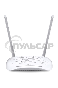 Сетевое оборудование TP-Link SOHO TD-W8961N(RU) 300 Мбит/с, 2T2R, ADSL2/ADSL+, Annex A, 4 порта 100 Мбит/с