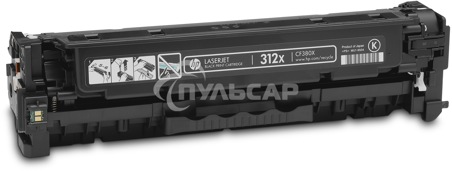 Тонер Картридж HP 312A CF380X черный для HP CLJ Pro M476 (4400стр.)