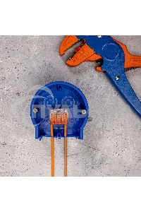 Соединительная клемма многоразовая, 5-и проводная, прозрачная (0,08-4 мм²), (10шт.) Rexant