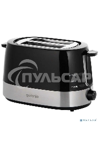 Тостер Gorenje T850BK 850Вт черный/серебристый