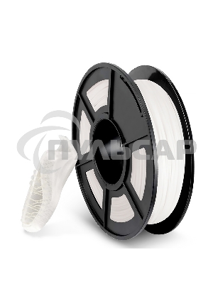 Филамент NVPRINT TPU White для 3D печати диаметр 1.75мм длина 165 метров масса 0,5 кг