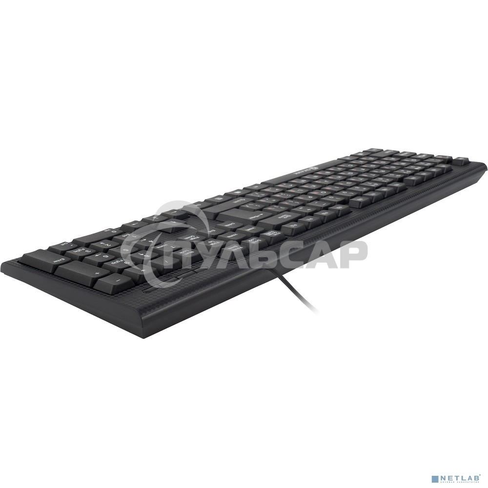 Комплект клавиатура + мышь Oklick 630M клав:черный мышь:черный USB