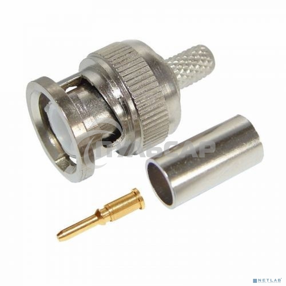Разъем штекер BNC RG-6 обжим Rexant