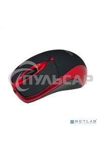 Мышь проводная Perfeo ORION черный/красный, 1000 dpi, USB, кнопки - 3