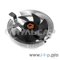Кулер Cooler ID-Cooling DK-01 черный/серебристый 92мм алюминий 2500rpm 29db 95W 52мм