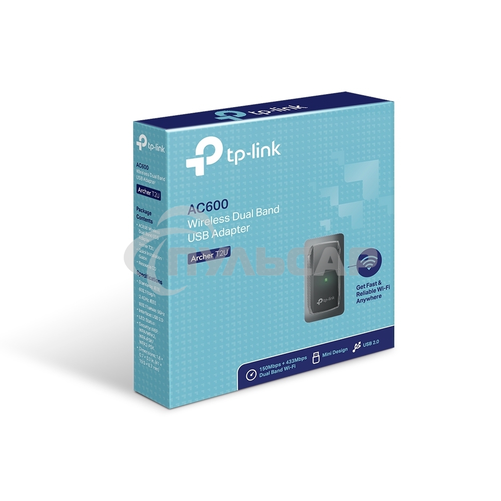 Сетевой адаптер WiFi TP-Link Archer T2U