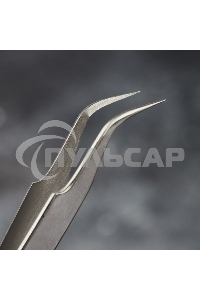 Пинцет изогнутый, узкий 125 мм (блистер) Rexant