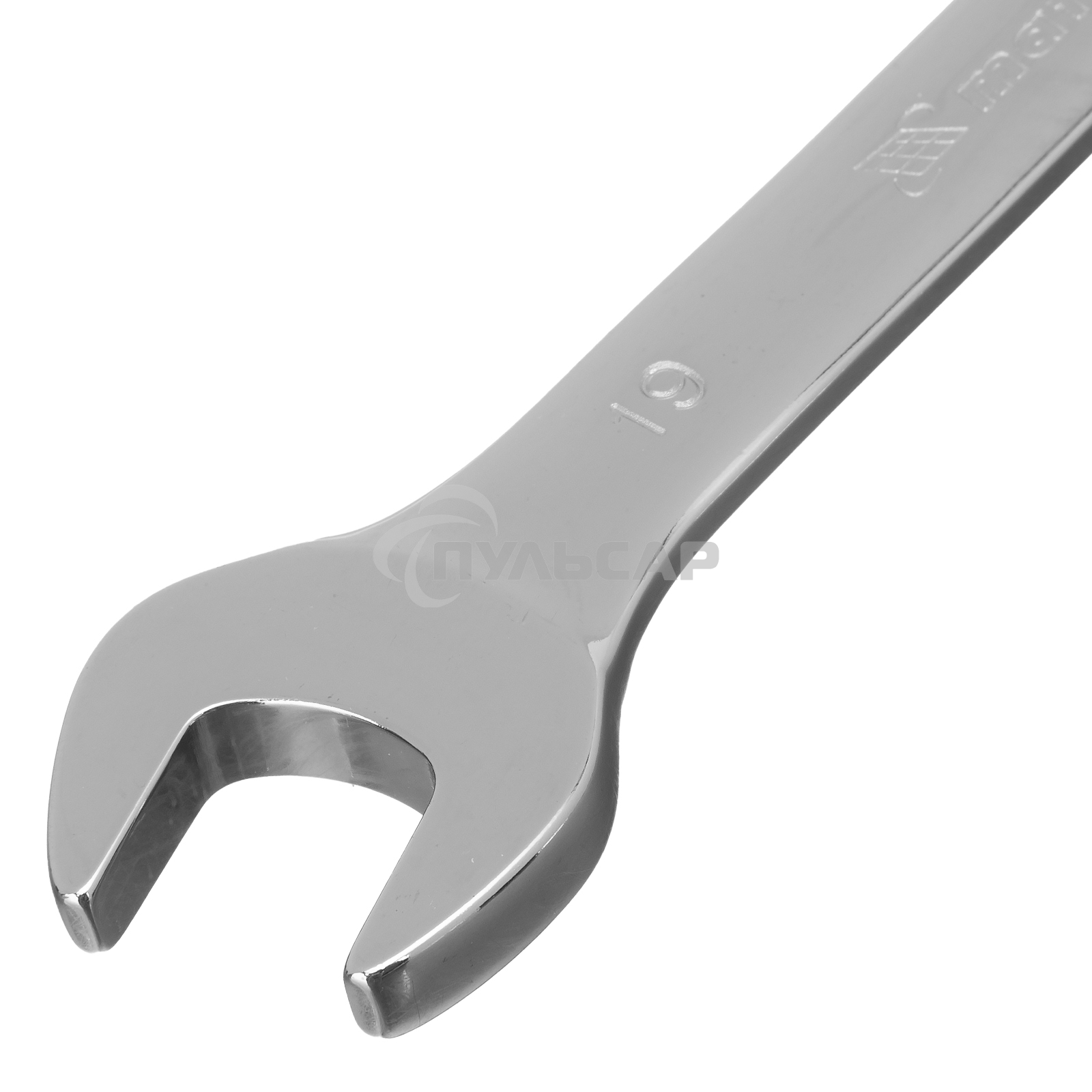 Ключ комбинированный Matrix трещоточный, 19 мм, CrV, зеркальный хром PROFESSIONAL