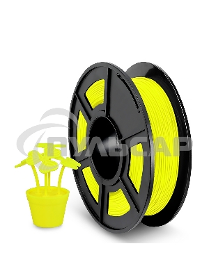 Филамент NVPRINT TPU Yellow для 3D печати диаметр 1.75мм длина 165 метров масса 0,5 кг