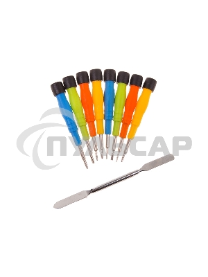 Набор для точечных работ 9 предметов в пластиковом боксе Rexant