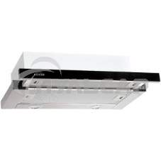 Вытяжка встраиваемая Elikor Интегра Glass 45Н-400-В2Д нержавеющая сталь/черное стекло, 45 см, 400 куб. м/ч, 55 дБ