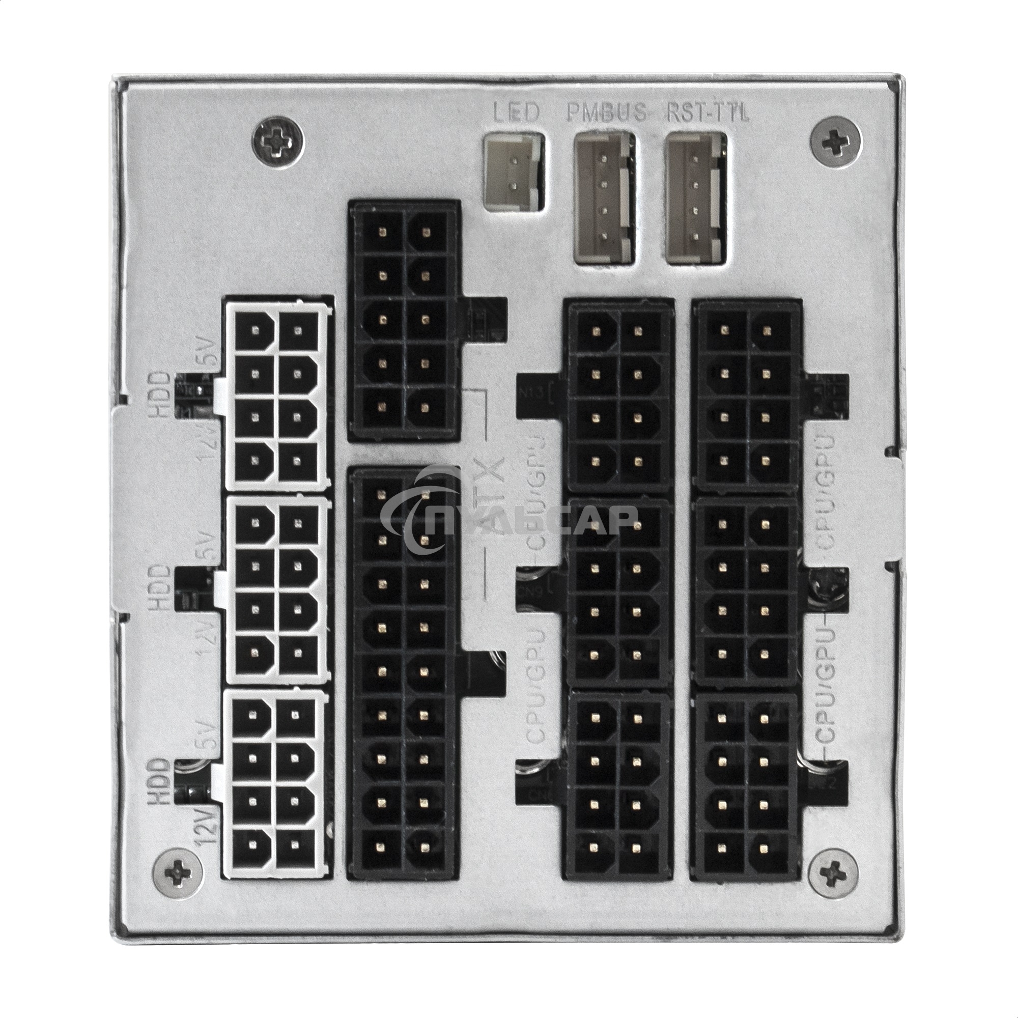 Блок питания серверный 2U Redundant 2x1000W ExeGate EX292323RUS Industrial-RTS1000 (APFC, КПД 94% (80 PLUS Platinum), 4 см fan, 24pin, 2x(4+4)pin, 2PCIe, 2SATA, 6IDE, Cable Management)