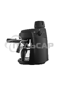Кофемашина рожковая Maunfeld MF-733BK черный, исп. кофе - молотый, 0.24 л, 870 Вт, 4 бар