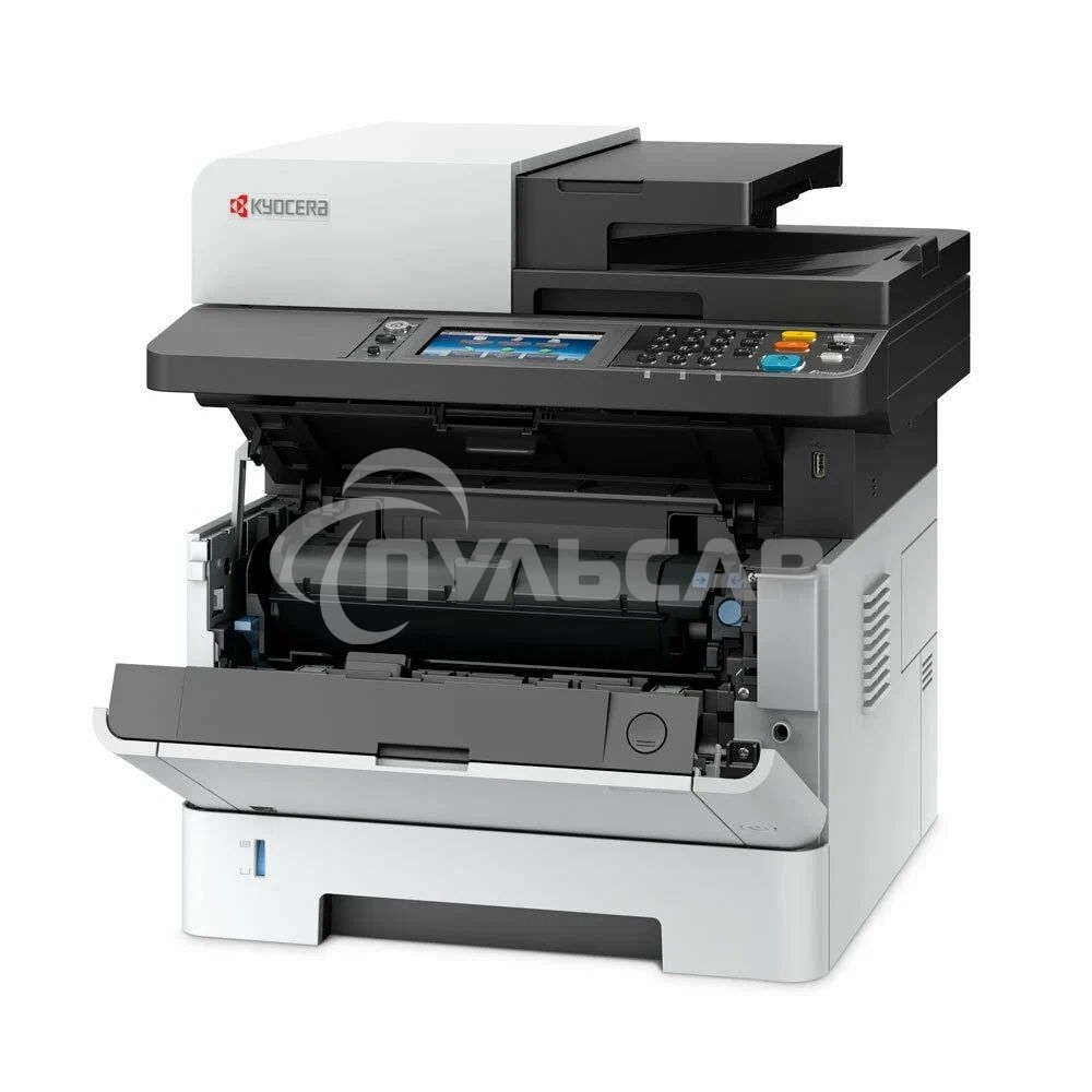 МФУ лазерное Kyocera Ecosys M2040dn (Азия) (1102S33AX0), A4, ч/б, печ. до 40 стр/мин., скан. до 40 стр/мин. (ч/б) 23 стр/мин. (цвет), 1200 x 1200 dpi (печать) 600x600dpi (скан.), USB, RJ-45 (старт.картр. TK-1178)