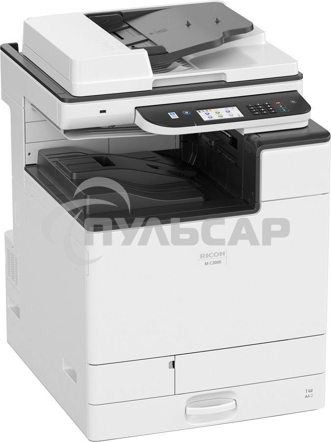 МФУ лазерное Ricoh Aficio M C2000 (418968), A3, цветной, печ. до 20 стр/мин., скан. до 17 стр/мин., 1200 x 1200 dpi (печать) 600x600dpi (скан.), USB, Ethernet (без тонера, запуск АСЦ)