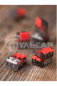 Клемма PROxima СМК 221-412 2 отверстия 0.2-4.0 мм2 (100шт.)