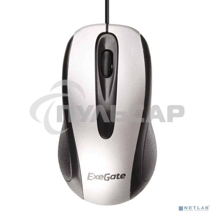 Мышь проводная ExeGate Professional Standard SH-9026S серебристый, 1000 dpi, USB, кнопки - 3