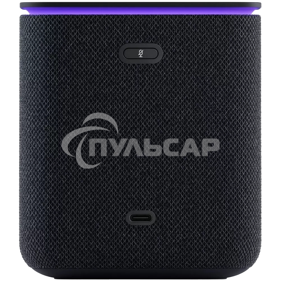 Умная колонка Яндекс Станция Миди, ZigBee, 24Вт, с голосовым ассистентом Алиса на YaGPT, черный