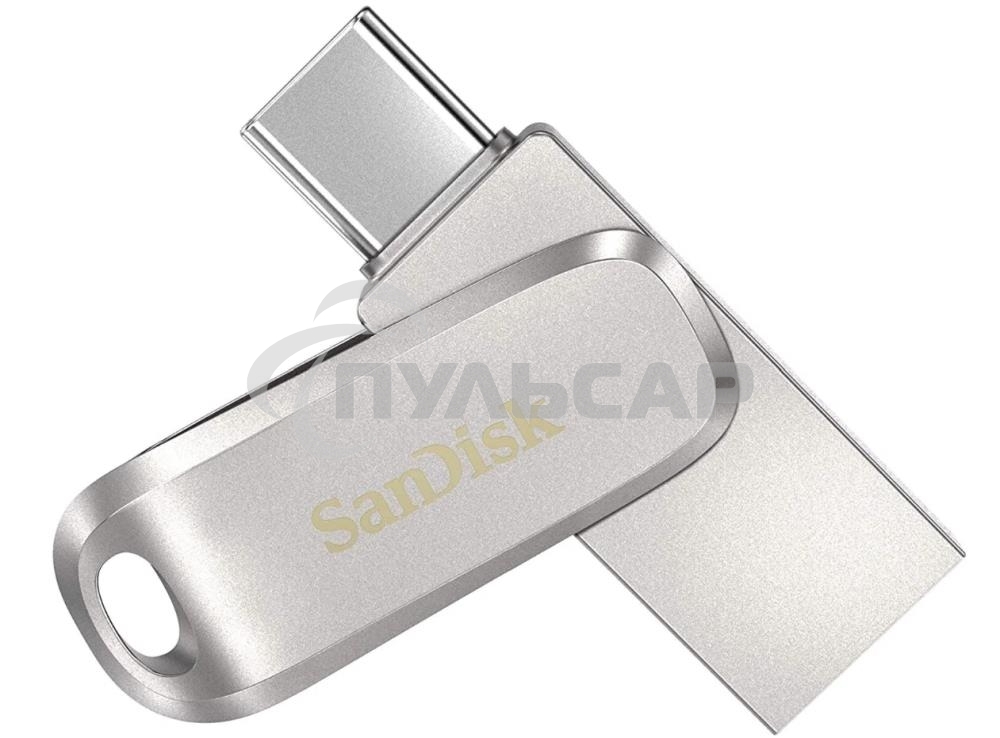 Флешка USB 64 Gb SanDisk Ultra Dual Luxe, USB 3.1 - USB Type-C