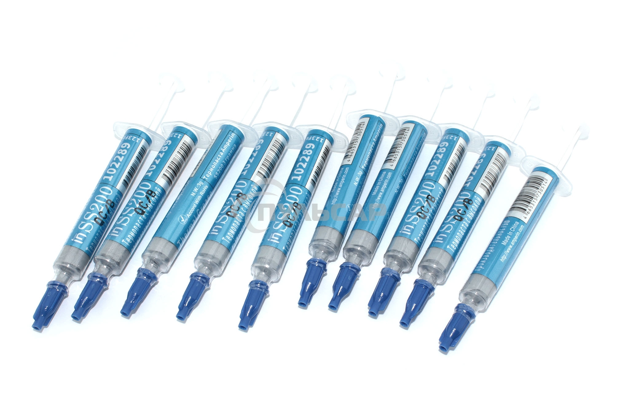 Термопаста Amperin SS200 3 грамма 10 шт