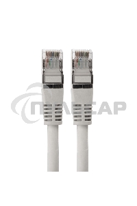 Пaтч-корд Rexant F/UTP, кат.6, RJ45-RJ45, экранированный, PVC серый, 2м