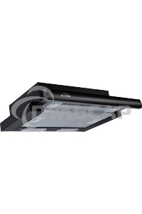 Вытяжка встраиваемая Elikor Интегра 45П-400-В2Л черная, 45 см, 400 куб. м/ч, 55 дБ