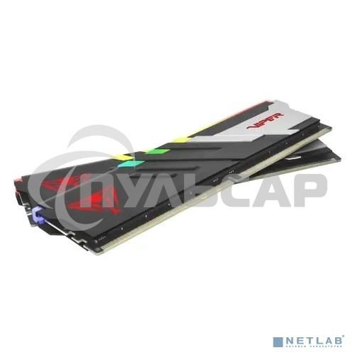 Оперативная память Patriot Viper Venom, DDR5, 32Gb (2x16Gb), 6600MHz, CL34, DIMM, с радиаторами, RGB, черный