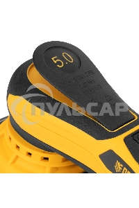 Машина шлифовальная орбитальная бесщет OS-150-BL, 350 Вт, 4000-10000 об/мин Denzel