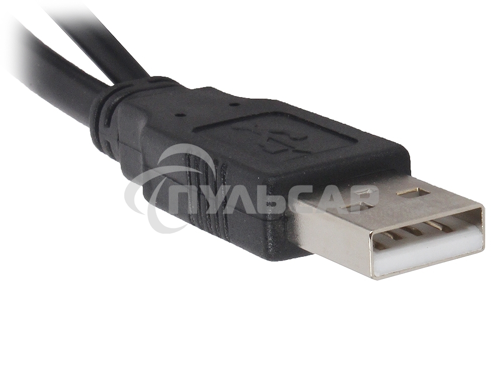 Кабель Gembird/Cablexpert CCP-USB22-AM5P-3 USB 2.0 ProКабель, 2xAM/miniBM 5P, 0.9м, экран, черный