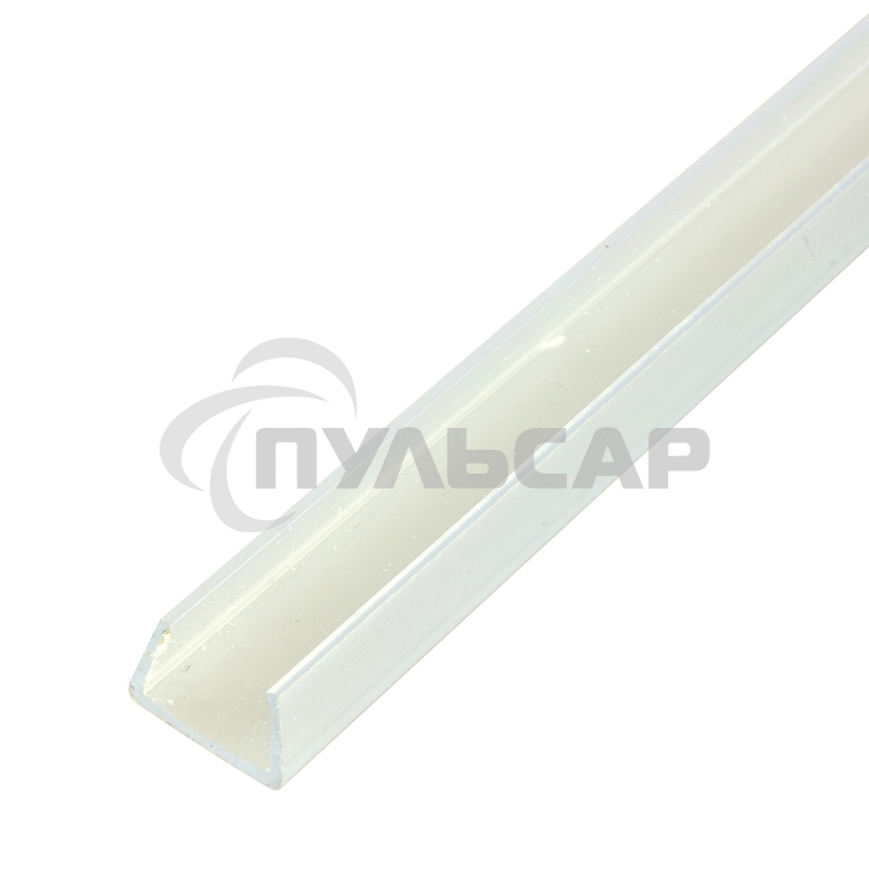 Прозрачный П-образный короб Neon-night , 1м, пластик (цена за 1 шт.)