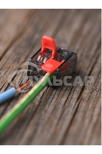 Клемма PROxima СМК 221-412 2 отверстия 0.2-4.0 мм2 (100шт.)