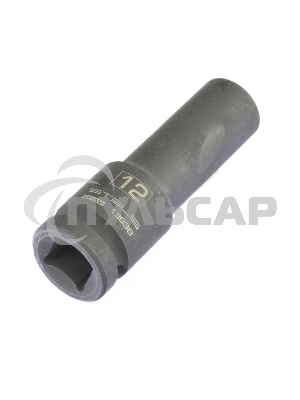 Головка ударная удлиненная шестигранная, 12 мм, 1/2
