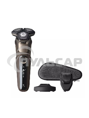 Электробритва Philips Тип роторная/Электропитание от аккумулятора/Время автономной работы 60 мин. коричневый S5898/35