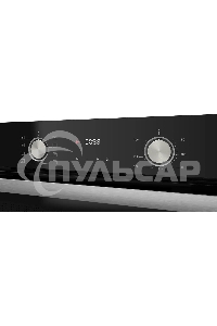 Встраиваемый духовой шкаф Kuppersberg HO 608 B электрический, High-Tech, 60 см, объем 80 л, 8 режимов, поворотное управление, макс. Температура 300 градусов, дисплей, таймер, черный